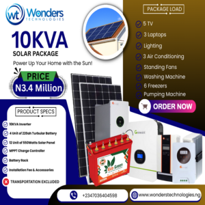 10KVA Complete Solar Panel