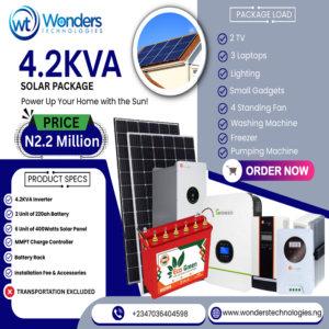 4.2KVA Complete Solar Panel