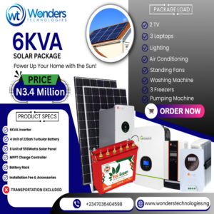 6KVA Complete Solar Panel